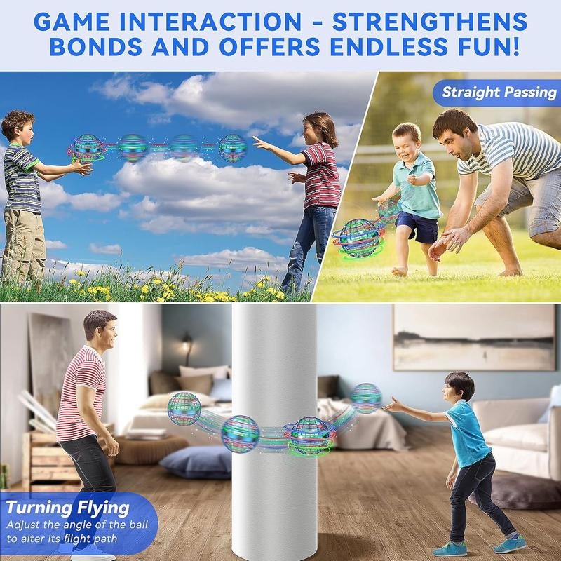 2025 Cosmic Fly Ball – It’S a Hit! Hover like Drone, Spin like Fidget, Boomerang Back. for 6-12S & Teens, Outdoor Play Toy, Top Gift for All Festivals!