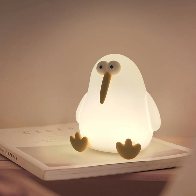 Halloween Pumpkin Night Light - Cute Soft Silicone Safe Lamp with Timing and Dimmable Features for Bedside Decor and Halloween Gifts Metal