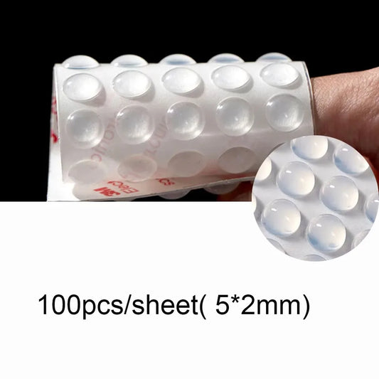 100Pcs Silicone Keyboard Stickers for Keyboard Typing Keyboard Cover for Long Nails Bubble Stickers for Keyboard Sticker