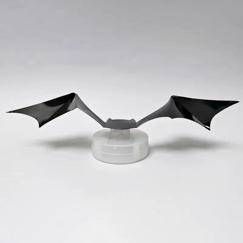 Bougerv 3D Bat Design LED Decorations 12Pcs/24Pcs Set Spooky Ornaments for Home Party Festival Halloween Easy Install Wall Stickers Smooth Application - Decorative